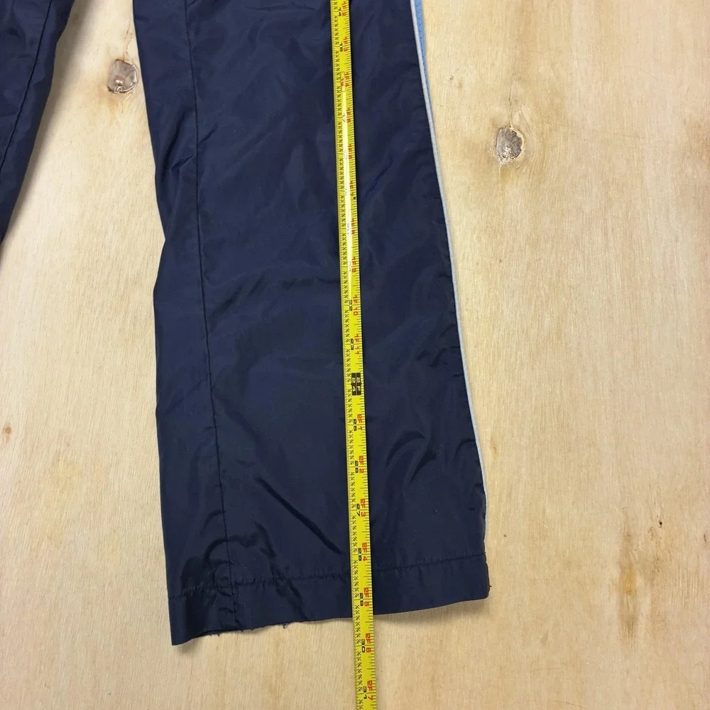 Old Navy Track Pants Boys 7 Blue Mesh Side Stripe Elastic Waist Nylon Lined